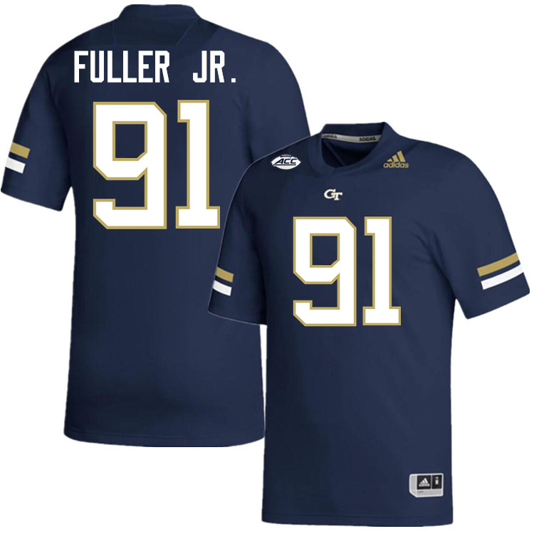Andre Fuller Jr. Georgia Tech Jerseys,Georgia Tech Yellow Jackets College Football Uniforms-Navy